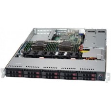 Supermicro SuperServer 1U 1029P-WTRT noCPU(2)Scalable/TDP 70-165W/ no DIMM(12)/ SATARAID HDD(10)SFF/ 2x10GbE/ 2xFH, 1xLP, M2/ 2x750W