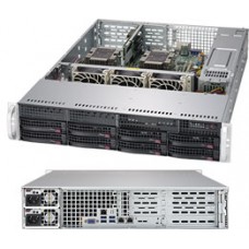 Supermicro SuperServer 2U 6029P-WTR noCPU(2)Scalable/TDP 70-205W/ no DIMM(12)/ SATARAID HDD(8)LFF/ 2xGbE/ 4xFH, 2xLP, M2/ 2x1000W