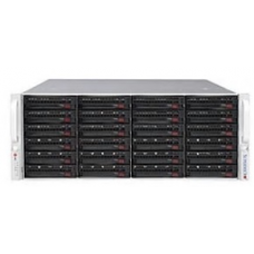 Supermicro SuperStorage 4U Server 6049P-E1CR24L noCPU(2)Scalable/TDP 70-205W/ no DIMM(16)/ 3008controller HDD(24)LFF/ 2x10Gbe/ 5xFH/ 2x1200W