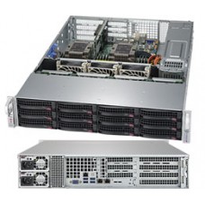 Supermicro SuperServer 2U 6029P-WTRT noCPU(2)Scalable/TDP 70-205W/ no DIMM(12)/ SATARAID HDD(12)LFF/ 2x10GbE/ 3xFH, 2xLP, M2/ 2x1200W