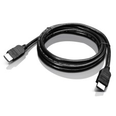 Lenovo HDMI to HDMI cable ( M to M,  2 meters,  Stereo 3D support, Full 1080+ resolutions at 120Hz, 4k support for up to 2 displays)