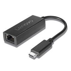 Lenovo USB-C to Ethernet adapter ( to F, Full-size RJ45 connector, Support PXE boot, Wake-On-LAN,EEE802.3ab network specification for Gigabit data rate transmit, Reply. 4X90L66917)