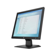 HP P174 LED 17 Monitor 1280x1024, TN, 250 cd/m2, 1000:1, 5ms, 170°/160°, VGA, bezel standart, Black