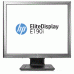 HP EliteDisplay E190i LED 18,9 Monitor 1280x1024, 5:4, IPS, 250 cd/m2, 1000:1, 8ms, 178°/178°, VGA, DVI-D, USB 2.0x3, DisplayPort, Energy Star