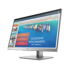 HP EliteDisplay E243d 23 Docking Monitor 1920x1080, 16:9, IPS, 250 cd/m2, 5ms, USB-C, USB-B, VGA, HDMI, DisplayPort out, RJ-45, Pop-up webcam, daisy chain, USB 3.1x3, height, tilt, swiv, pivot, Bl&Sl