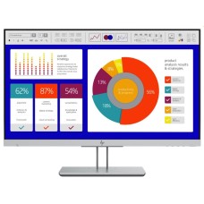 HP EliteDisplay E243p LED 23,8 Monitor 1920x1080, 16:9, IPS, 260 cd/m2, 1000:1, 5ms, 178°/178°, VGA, HDMI, DisplayPort, USB 3.0x2, sure view privacy screen, height, tilt, swivel, pivot, Black&Silver