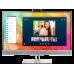 HP EliteDisplay E273m 27 Monitor 1920x1080, 16:9, IPS, 250 cd/m2, 1000:1, 5ms, 178°/178°, USB-C, VGA, HDMI, USB 3.0x2, DisplayPort, Pop-up webcam, speakers, height, tilt, swivel, pivot, Black&Silver
