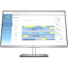 HP EliteDisplay E273d 27 Docking Monitor 1920x1080, IPS, 250 cd/m2, 1000:1, 5ms, VGA, HDMI, DisplayPort, USB-C, USB 3.1, height, tilt, swivel, pivot, Black&Silver
