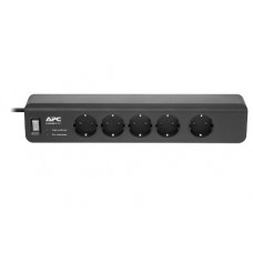 APC Essential SurgeArrest 5 Outlets 230V Russia, Black