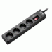 APC Essential SurgeArrest 4 outlets, 1 meter power cord, 230V Russia, Black